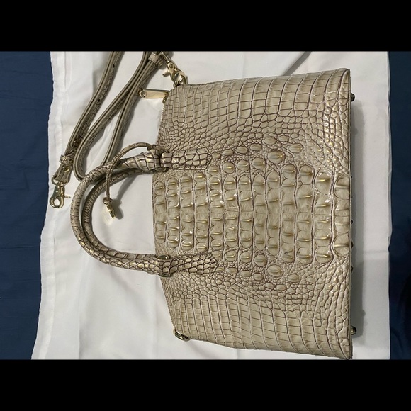 Brahmin Sand Dune Duxbury Satchel - Picture 7 of 9